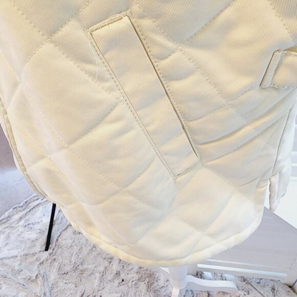 ORVIS PALE YELLOW SOFT VEST WITH POCKETS/ ADJ SIDES ZIP FRONT SIZE M - Picture 7 of 8